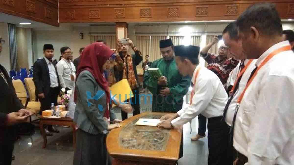 Pelantikan 90 anggota PPK di 18 kecamatan se Kutai Timur kutim post Pelantikan 90 anggota PPK di 18 kecamatan se Kutai Timur kutim post
