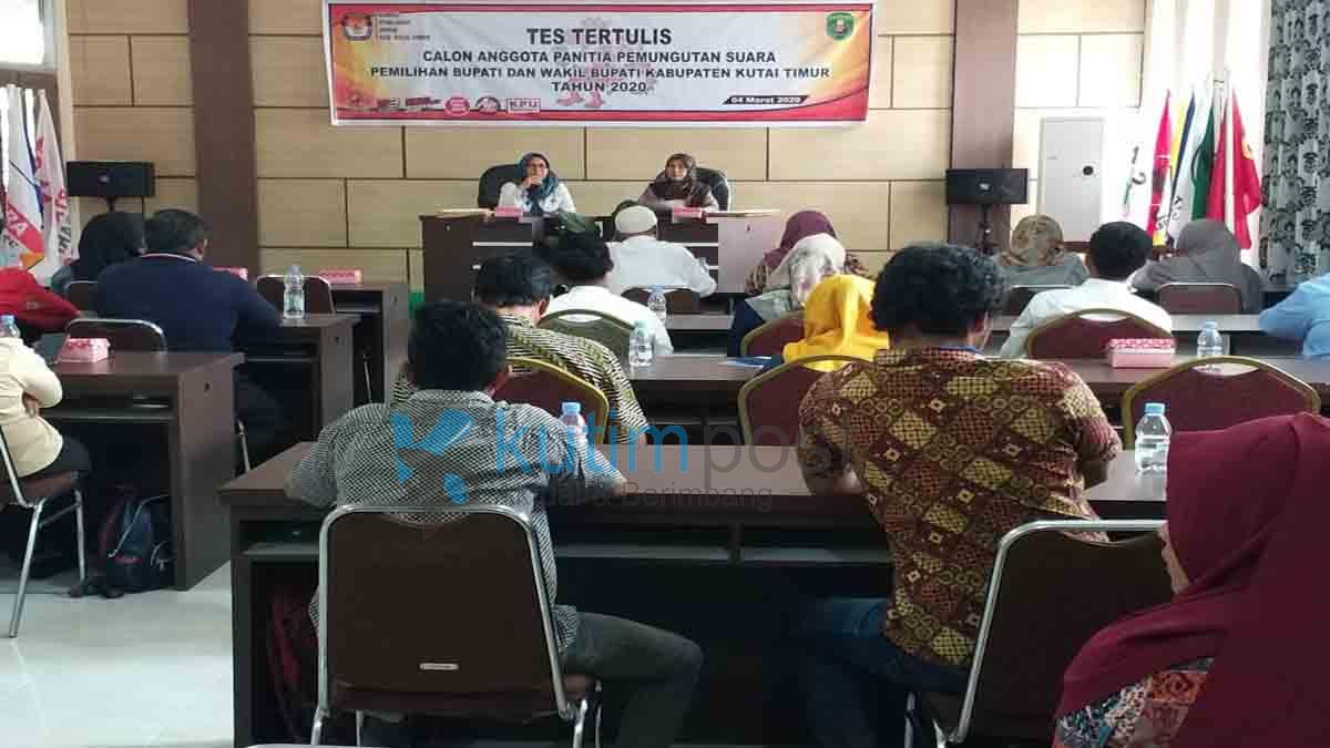 Tes Tertulis Calon Anggota PPS Kecamatan Sangatta Utara dan Kecamatan Selatan Kutim Post