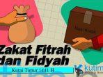 Besaran Zakat Fitrah dan Fidyah 1441 H Kutai Timur Besaran Zakat Fitrah dan Fidyah 1441 H, Kutai Timur