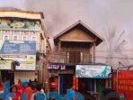 Kebakaran Rumah Barakan dan Rumah Tunggal Milik Warga di Jl. Yos Sudarso 1