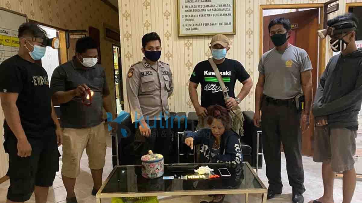 Polsek Bengalon Bekuk polsek bengalon bekuk bandar narkoba berkedok warung makan