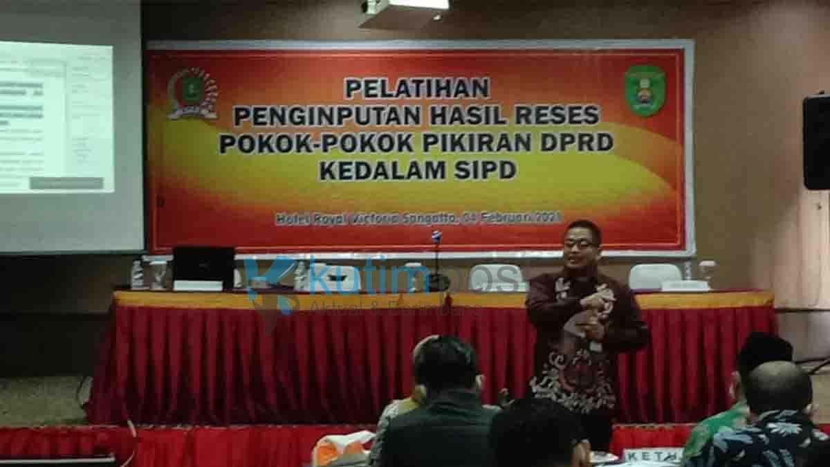 Total 58 peserta ikut pelatihan SIPD termasuk anggota DPRD kutim dan juga staf Total 58 peserta ikut pelatihan SIPD termasuk anggota DPRD kutim dan juga staf