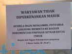Wartawan Di Larang Masuk Ruang Pelantikan Ini Alasannya Wartawan Di Larang Masuk Ruang Pelantikan Ini Alasannya