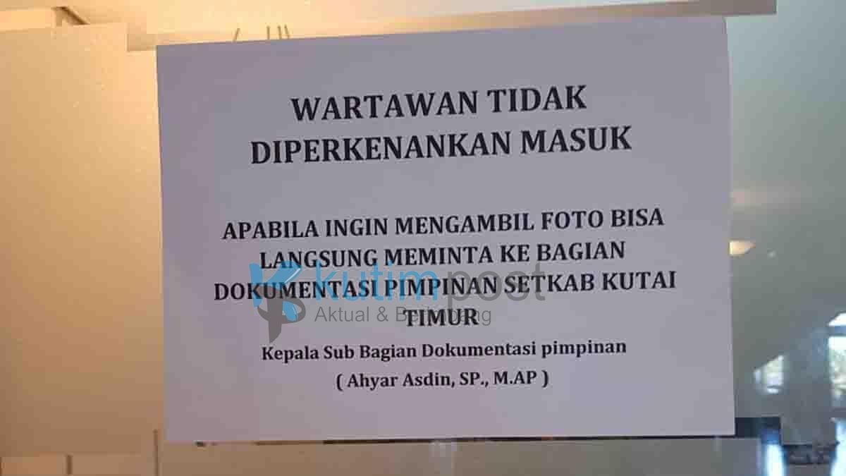 Wartawan Di Larang Masuk Ruang Pelantikan Ini Alasannya Wartawan Di Larang Masuk Ruang Pelantikan Ini Alasannya