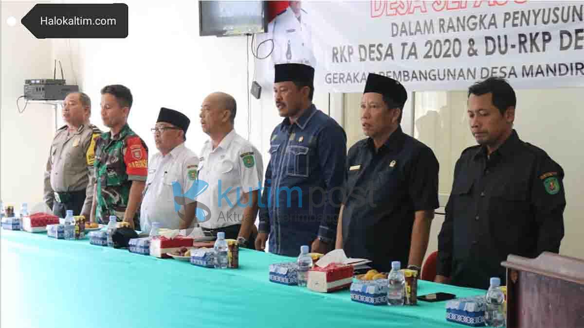 Wakil Ketua II DPRD Kutim Hadiri Musrenbangcam Bengalon dan Rantau Pulung