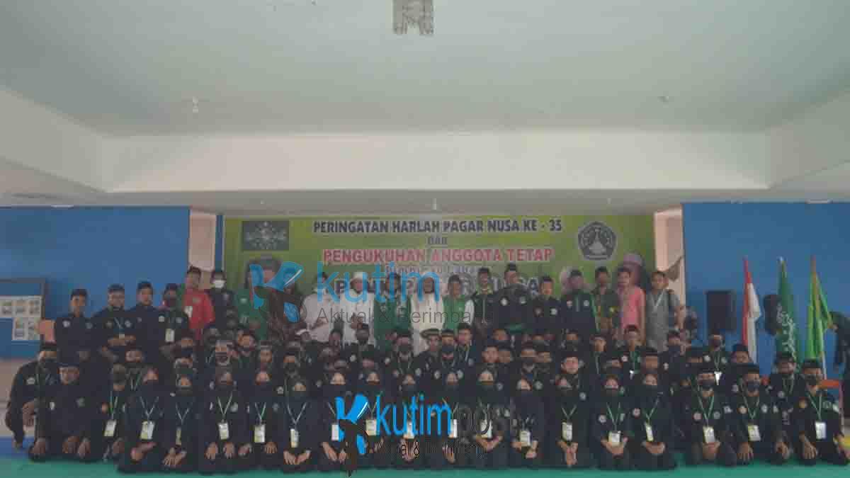 Harlah Ke 35 Pagar Nusa Cabang Kutim Sah Kan 73 Siswa