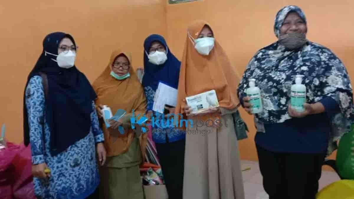 Dinkes Cek Kesiapan SD 001 Sangatta Utara Menyambut Kelas Tatap Muka