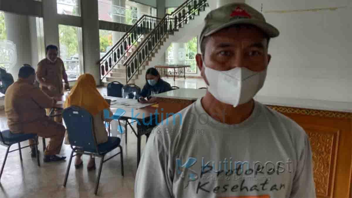 Dinkes Kutim Target Vaksin Tahap 1 Untuk Pelayanan Publik Di GSG Dinkes Kutim Target Vaksin Tahap 1 Untuk Pelayanan Publik Di GSG