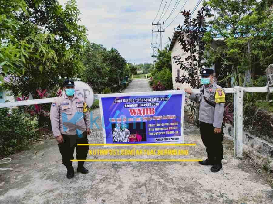 Kapolsek teluk pandan potong rambut odgj