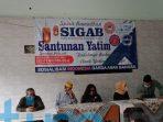 LSM SIGAB Mitra PPWI Santuni 60 Anak Yatim