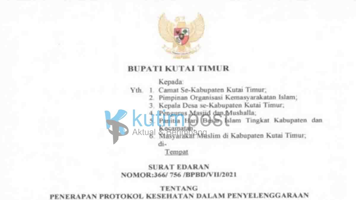 8 Poin Surat Edaran Bupati Terkait Idul Adha 8 Poin Surat Edaran Bupati Terkait Idul Adha