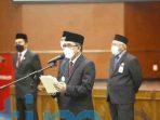 Bupati lantik 4 Pejabat Baru Di Lingkungan Pemkab Kutim