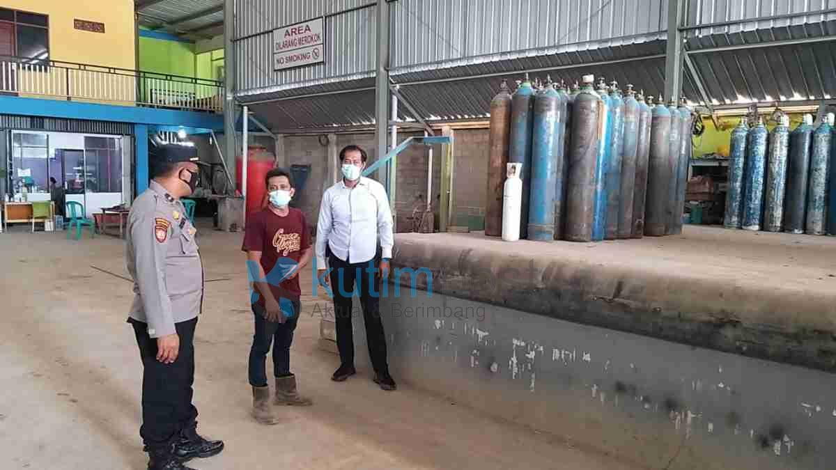 KBO Reskoba Cek Ketersediaan Oksigen di Kutim Masih Aman