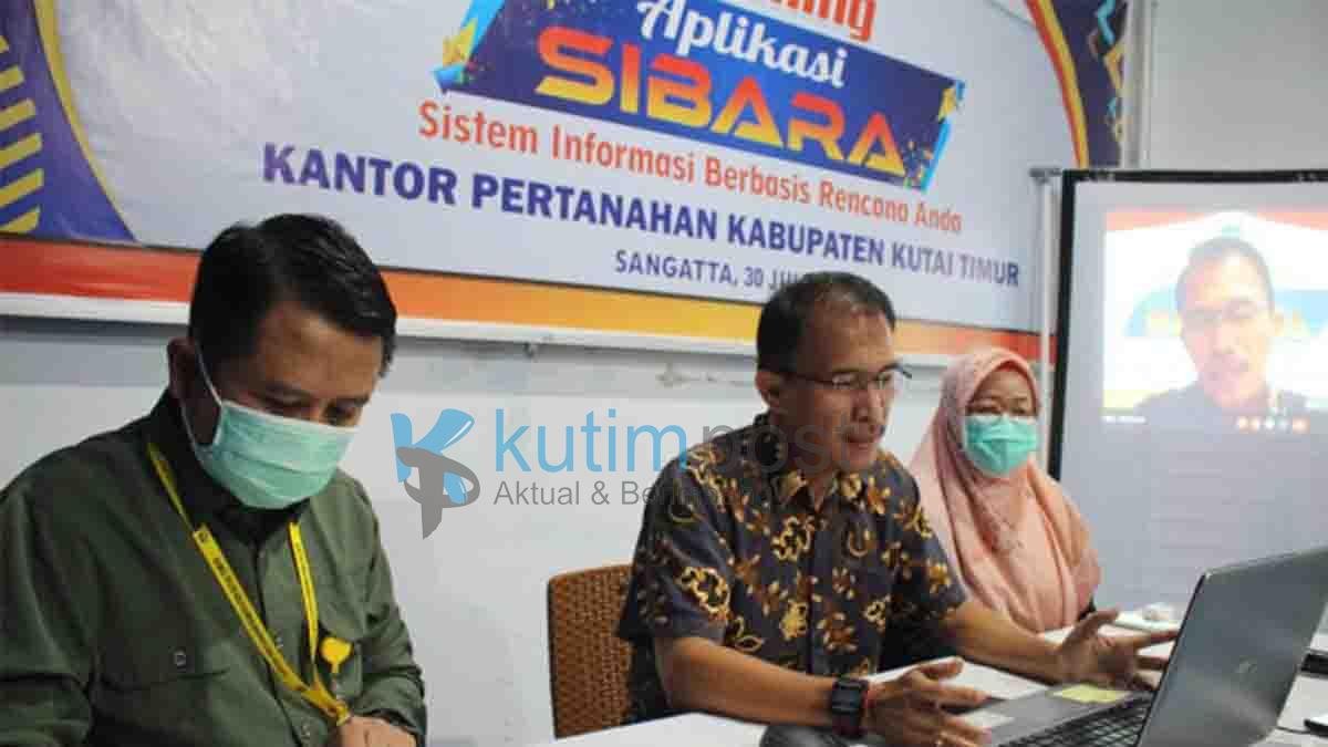 Kantor Pertanahan Kutim Kenalkan Aplikasi Sibara Kantor Pertanahan Kutim Kenalkan Aplikasi Sibara