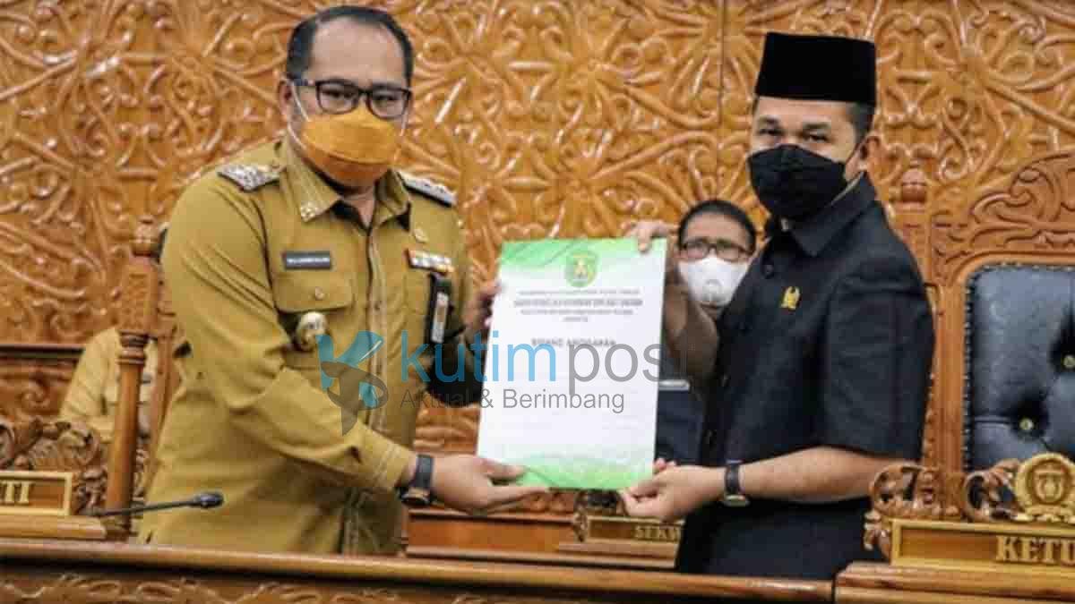 Pemkab Kutim dan Legislatif Paripurna KUPA PPAS Perubahan 2021 Pemkab Kutim dan Legislatif