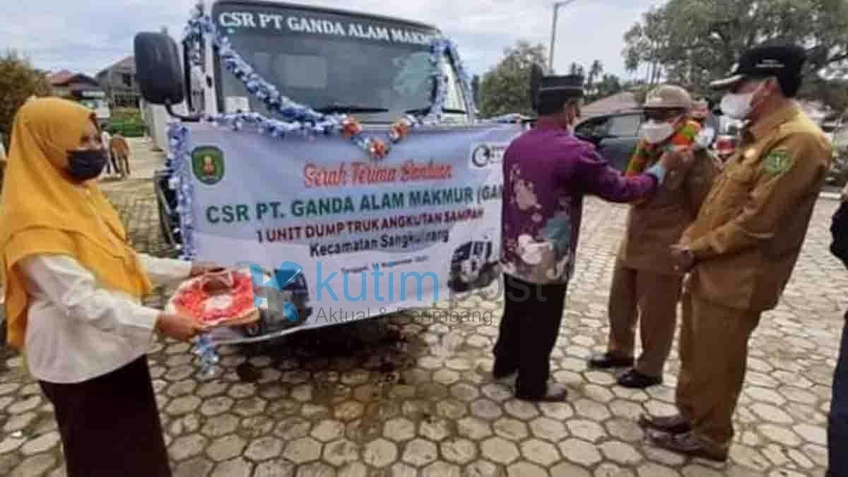 Dapat Bantuan Truk Sampah, Sangkulirang Bakal Kelola Sampah Lebih Baik