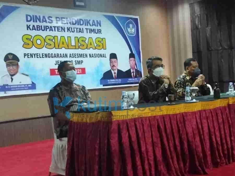 Disdik Kutim Tuntaskan Asesmen Nasional Tingkat SMP