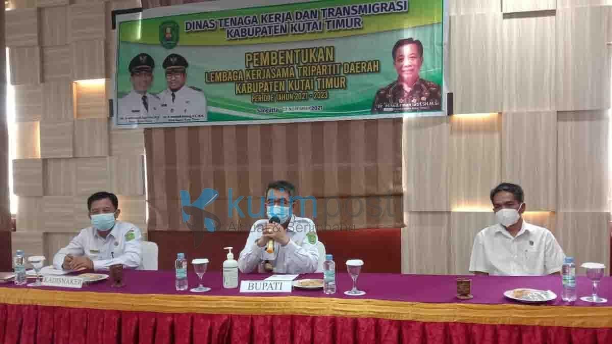 Disnakertrans Kutim Kembali Bentuk LKS Tripartit