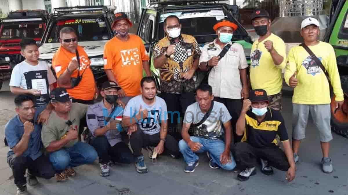 Wabup Kutim Berikan Suport dan Semangat Kepada Offroader Kutim Wabup Kutim Berikan Suport dan Semangat Kepada Offroader Kutim