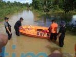 BPBD Kutim Terjunkan 5 Personil, Bantu Penanganan Banjir di Wahau dan Kongbeng