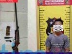 Jelang Nataru, Polsek Rantau Pulung Berhasil Amankan Senpi Beserta Amunisi