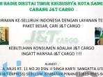 Mau Kirim Paket Besar Yuk, Ke J&T Cargo Sangatta