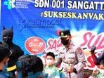 Kapolres Kutim Kunjungi Kick Off Vaksinasi Anak Usia 6-11 Tahun Kapolres Kutim Kunjungi Kick Off Vaksinasi Anak Usia 6-11 Tahun
