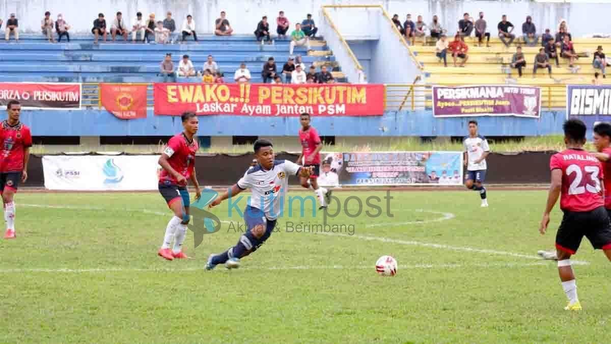 Persikutim Menang 3-1 Atas Persikubar di Stadion Kudungga Persikutim Menang 3-1 Atas Persikubar di Stadion Kudungga