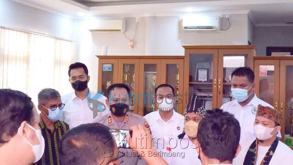 Tidak Terima Kalimantan Dihina, Sejumlah Ormas Lapor ke Polres Kutim Tidak terima Kalimantan dihina