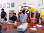 Satresnarkoba Polres Kutim Bersama PT Waskita Lakukan Tes Urine Waskita Lakukan Tes Urine