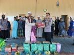 Jumat Berbagi, Kapolres Kutim Silaturahmi Ke Pondok Pesantren Darul Mustofa