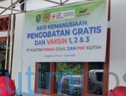 Pascabanjir Sangatta, 790 Orang Ikut Pengobatan dan Vaksinasi Pascabanjir Sangatta, 790 Orang Ikut Pengobatan dan Vaksinasi