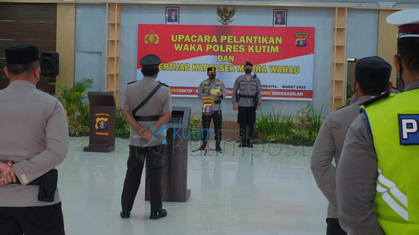 Pelantikan Wakapolres Kutim dan Sertijab Kapolsek Muara Wahau Tahun 2022 Pelantikan Wakapolres Kutim dan Sertijab Kapolsek Muara Wahau Tahun 2022
