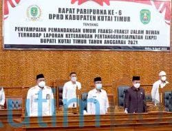 DPRD Kutim Gelar Paripurna Ke 6, Tujuh Fraksi Sampaikan Pemandangan Umum DPRD Kutim Gelar Paripurna Ke 6, Tujuh Fraksi Sampaikan Pemandangan Umum