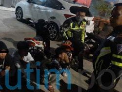 Gagalkan Balapan Liar, Satlantas Polres Kutim Amankan 5 Motor