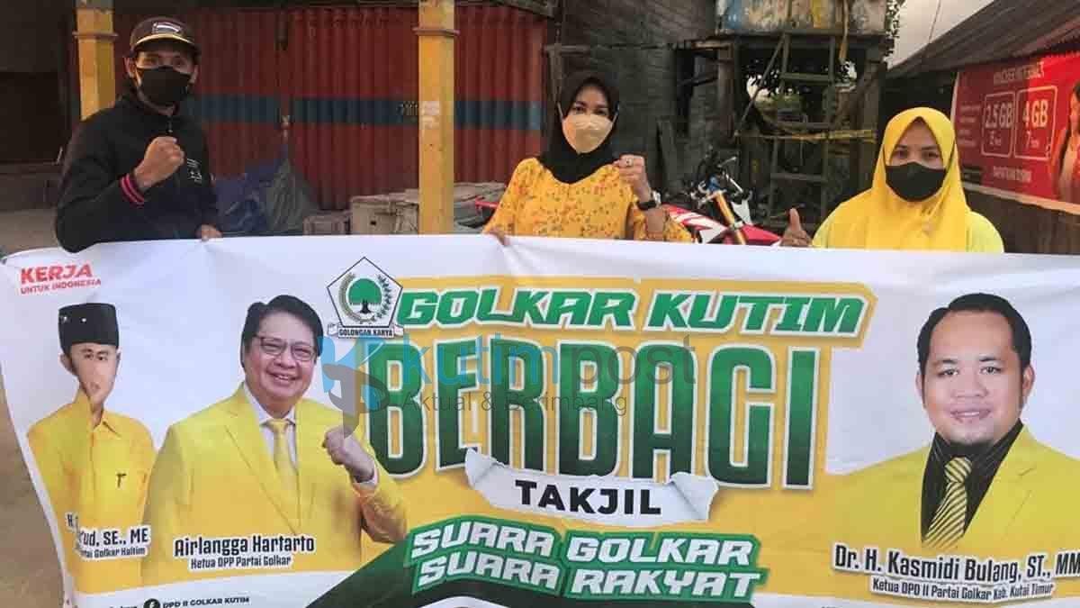 Ketua PTK Partai Golkar Bengalon Tebar Kebaikan Dengan Berbagi Takjil Ketua PTK Partai Golkar Bengalon Tebar Kebaikan Dengan Berbagi Takjil
