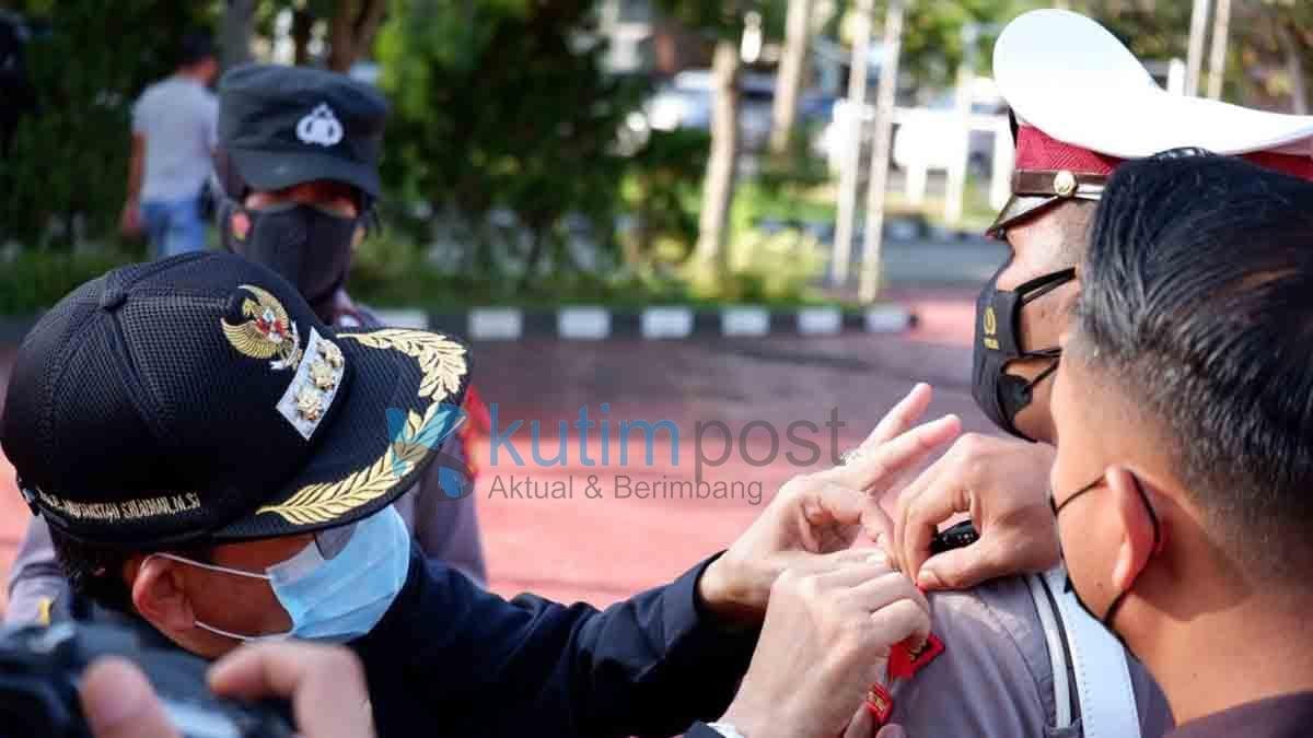 Polres Kutim Gelar Apel Operasi Ketupat 2022, Ini Pesan Kapolri Polres Kutim Gelar Apel Operasi Ketupat 2022, Ini Pesan Kapolri