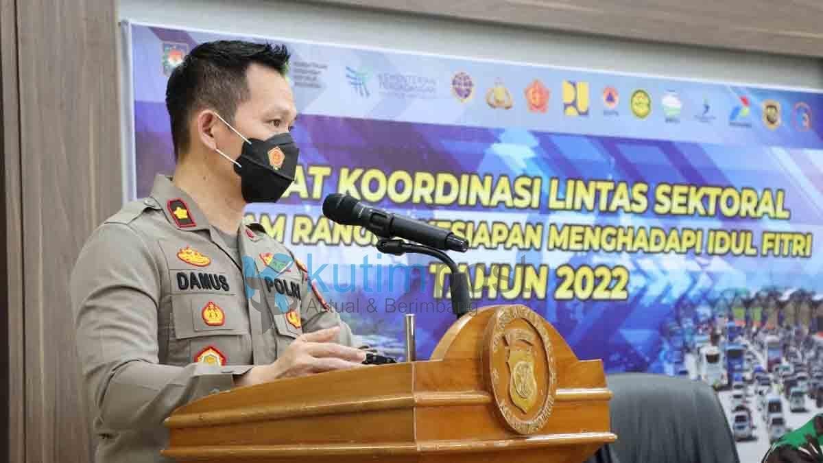 Sambut Idul Fitri 2022, Pemkab Kutim Adakan Rapat Lintas Sektoral di Polres Kutim