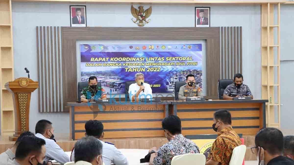 Sambut Idul Fitri 2022, Pemkab Kutim Adakan Rapat Lintas Sektoral