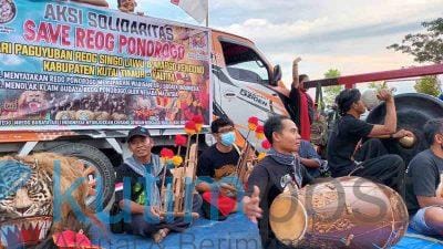 Tolak Klaim Malaysia, Paguyuban Reog Kutim Adakan Aksi Solidaritas Tolak Klaim Malaysia, Paguyuban Reog Kutim Adakan Aksi Solidaritas