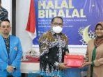 Wabup Kasmidi Bulang Hadiri Halal Bihalal KNPI Kutim