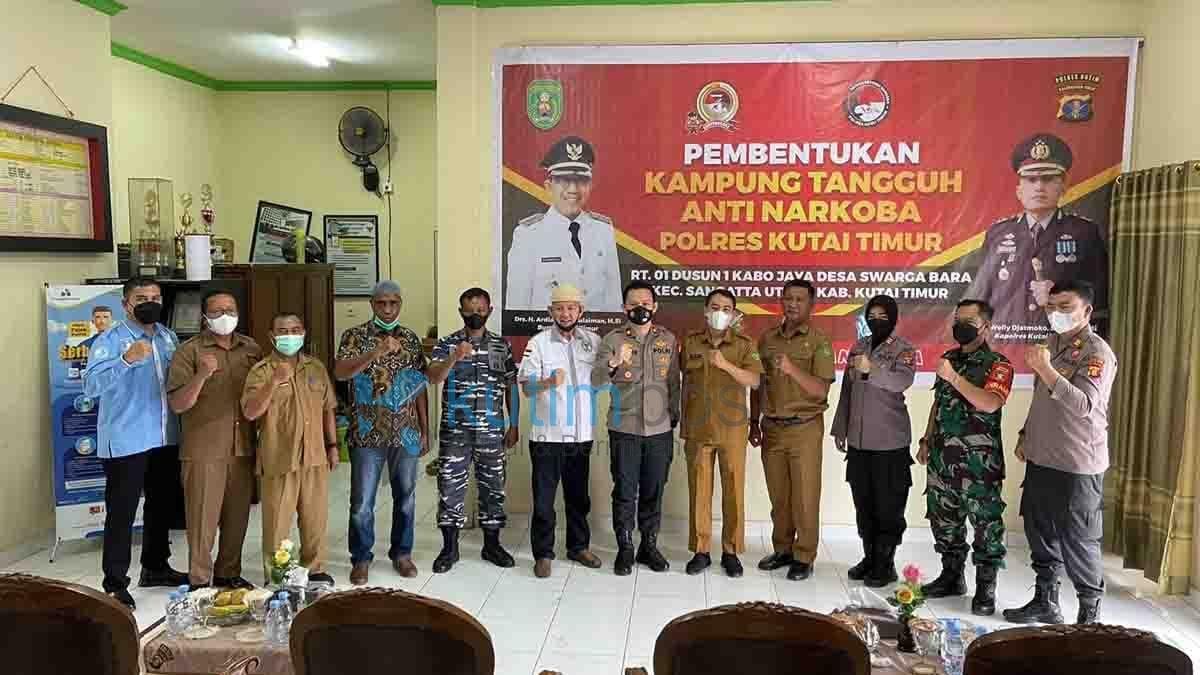 Desa Swarga Bara Terpilih Menjadi Kampung Tangguh Anti Narkoba