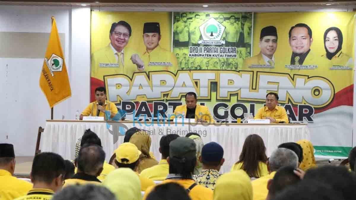 Kasmidi Bulang Ditetapkan Sebagai Cabup Dalam Rapat Pleno DPD 2 Golkar Kutim Kasmidi Bulang Ditetapkan Sebagai Cabup Dalam Rapat Pleno DPD 2 Golkar Kutim