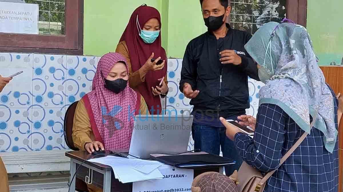 Pendaftaran Secara Online, SDN 001 Sangatta Utara Terima 112 Murid