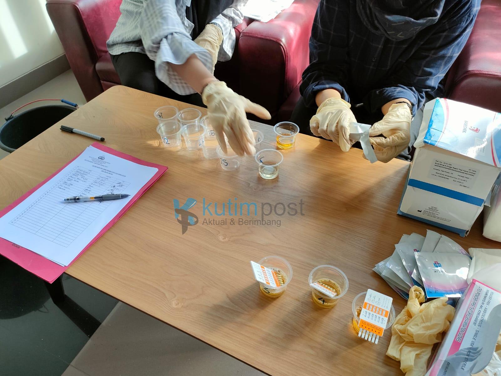 20 karyawan PDAM Muara Wahau dinyatakan negatif Narkoba