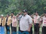 Wabup Kutim Tutup Perkemahan Gabungan Kwartir Ranting Pramuka