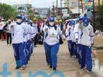 Lomba Gerak Jalan Merdeka Belajar Berlangsung Meriah