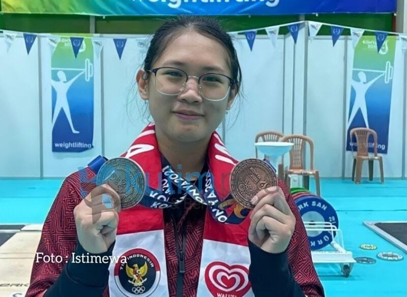 Lifter Indonesia Asal Kutim Raih Medali Perak dan Perunggu di ISG 2021 Konya Turki Lifter Indonesia Asal Kutim Raih Medali Perak dan Perunggu di ISG 2021 Konya Turki