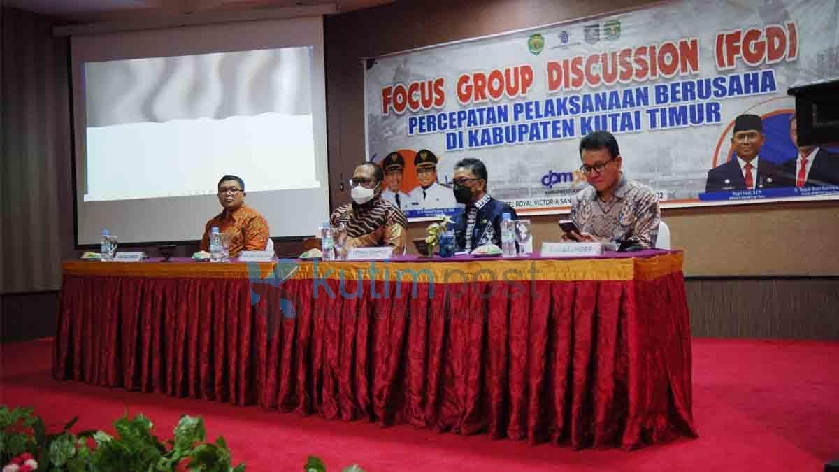 PTSP Kutim Adakan Bimtek Implementasi Pengawasan Perizinan Berbasis Resiko