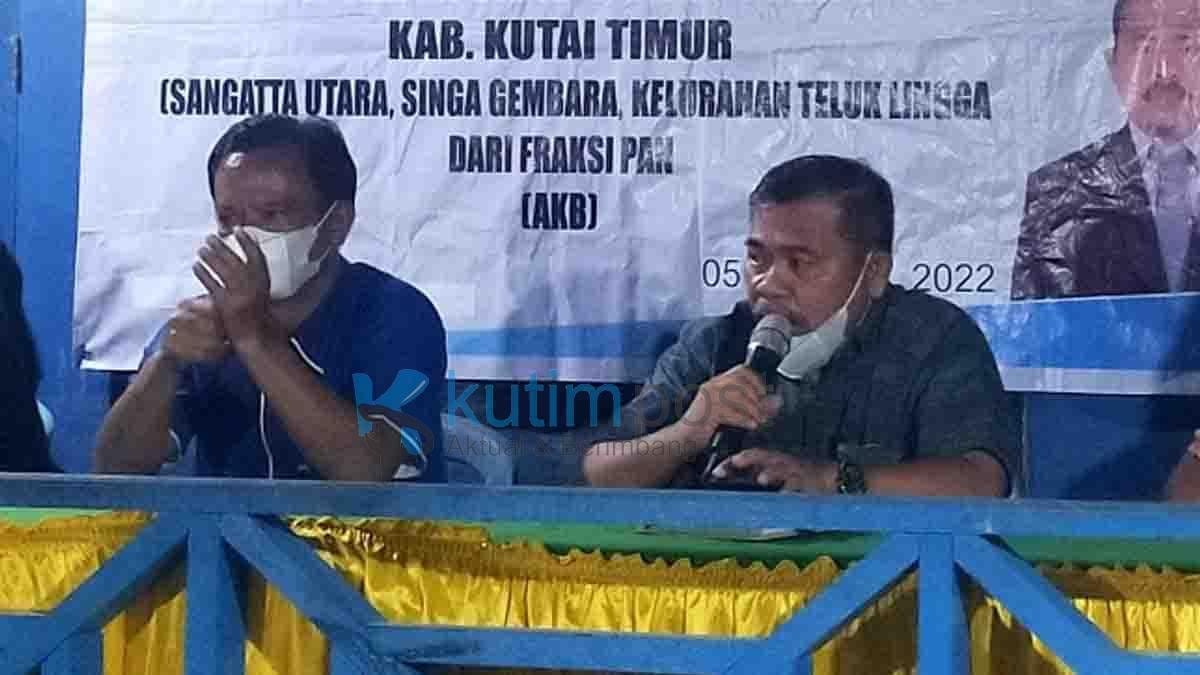 Serap Aspirasi, Basti Reses di Sangatta Utara Serap Aspirasi, Basti Reses di Sangatta Utara